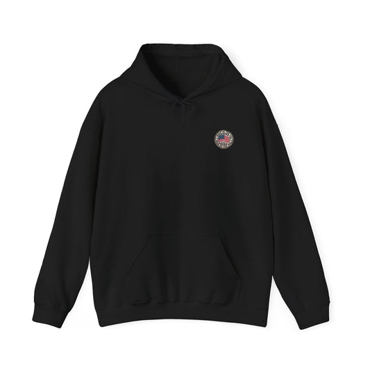 Made In The USA Patch - Hooded Sweatshirt