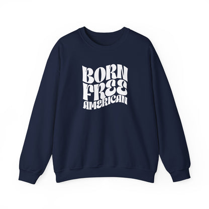 Born Free American Crewneck Sweatshirt