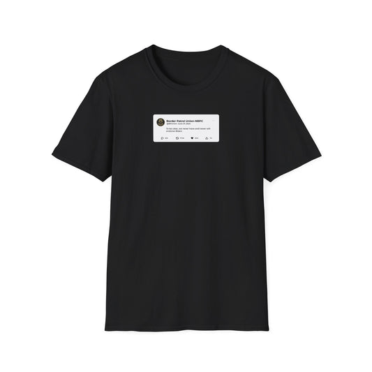 Border Patrol Union Softstyle T-Shirt