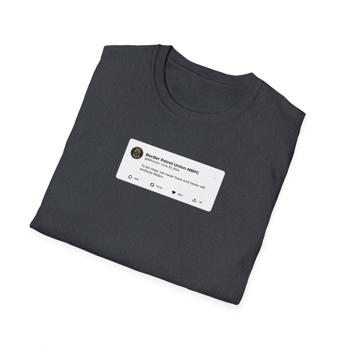 Border Patrol Union Softstyle T-Shirt