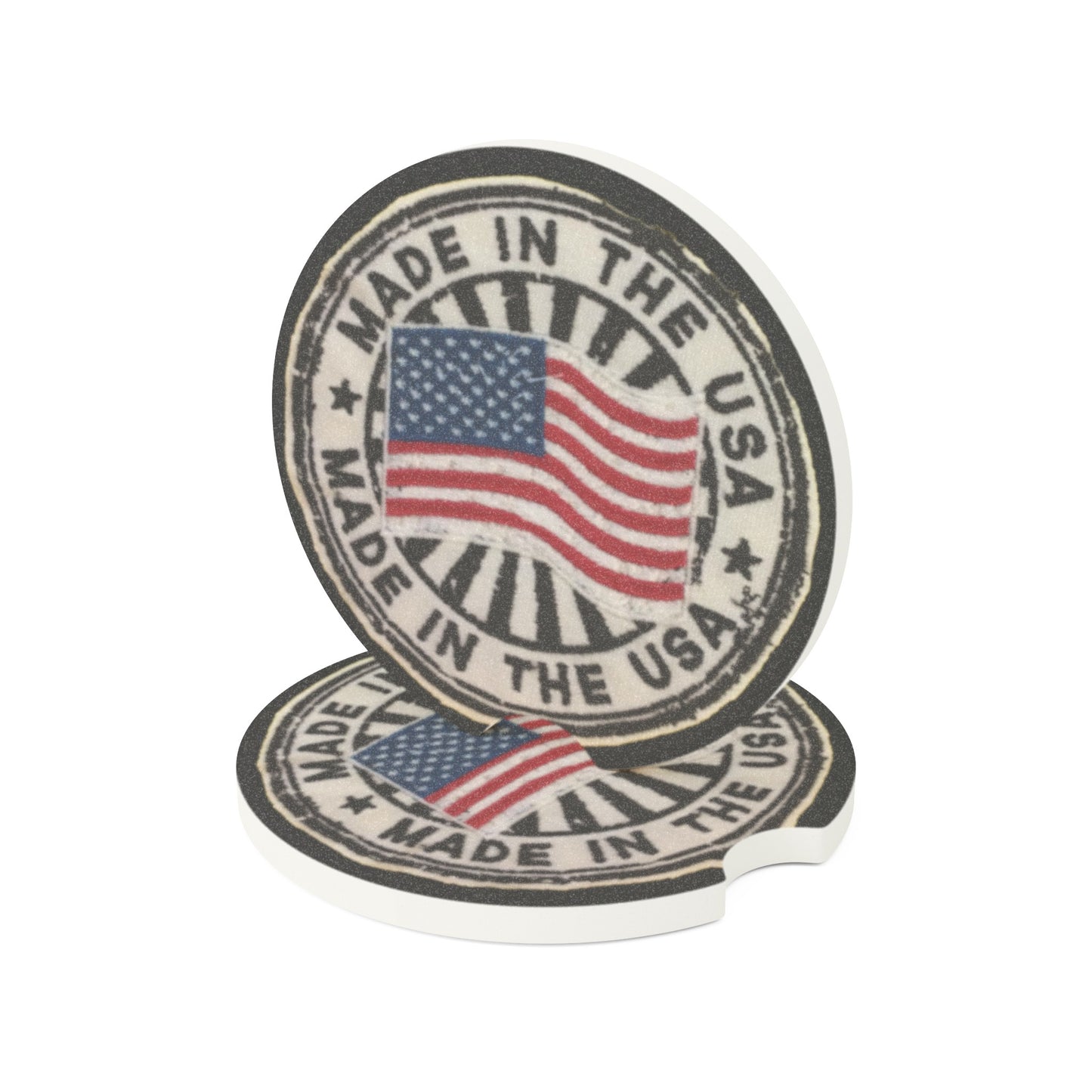 Made In The USA Car Coaster