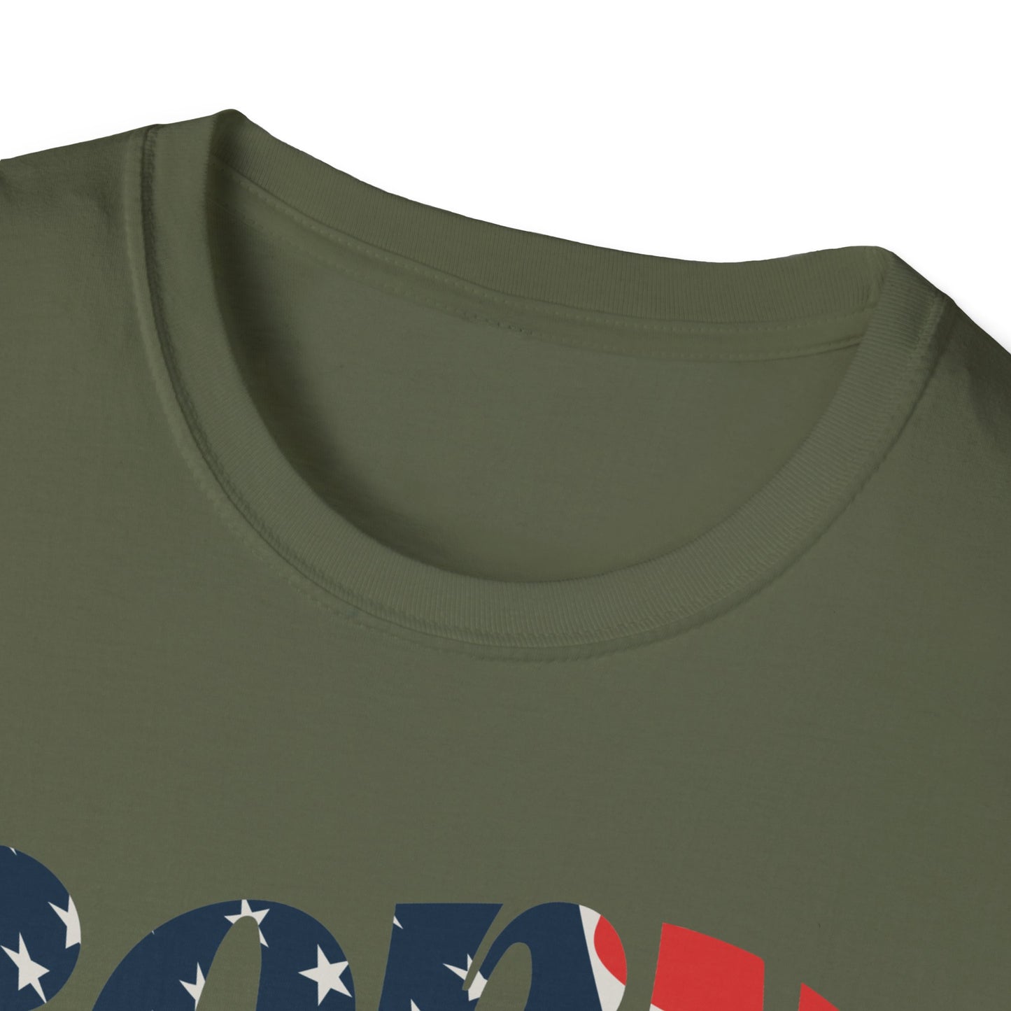 Born Free American Patriot Softstyle T-Shirt