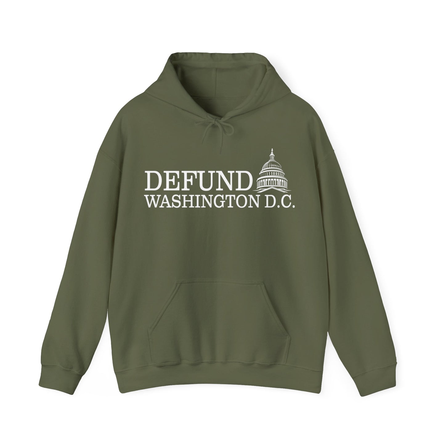 Defund Washington D.C. Hooded Sweatshirt