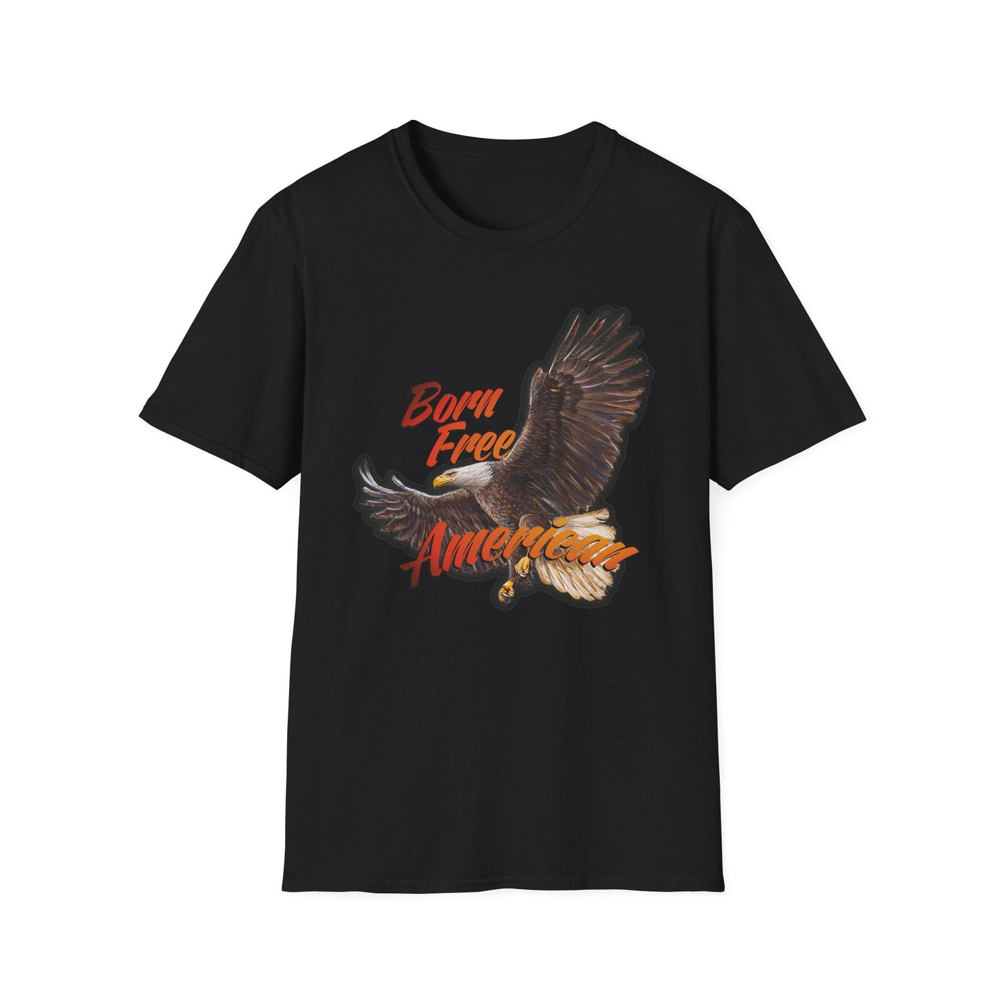 Burn Free American Eagle Softstyle T-Shirt