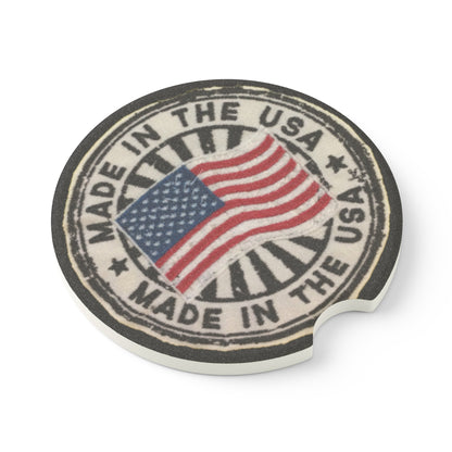 Made In The USA Car Coaster