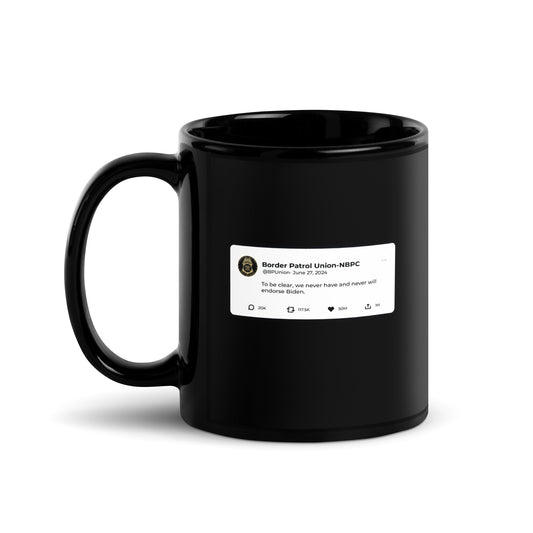 Border Patrol Union Tweet - Coffee Mug