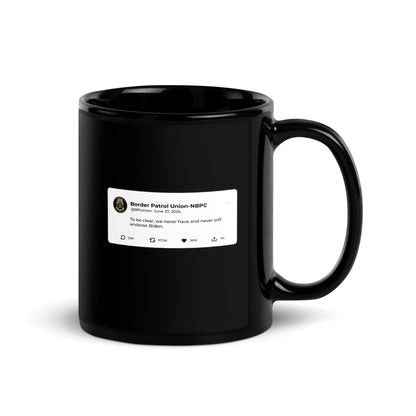 Border Patrol Union Tweet - Coffee Mug