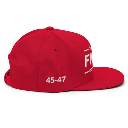 FIGHT Snapback Hat