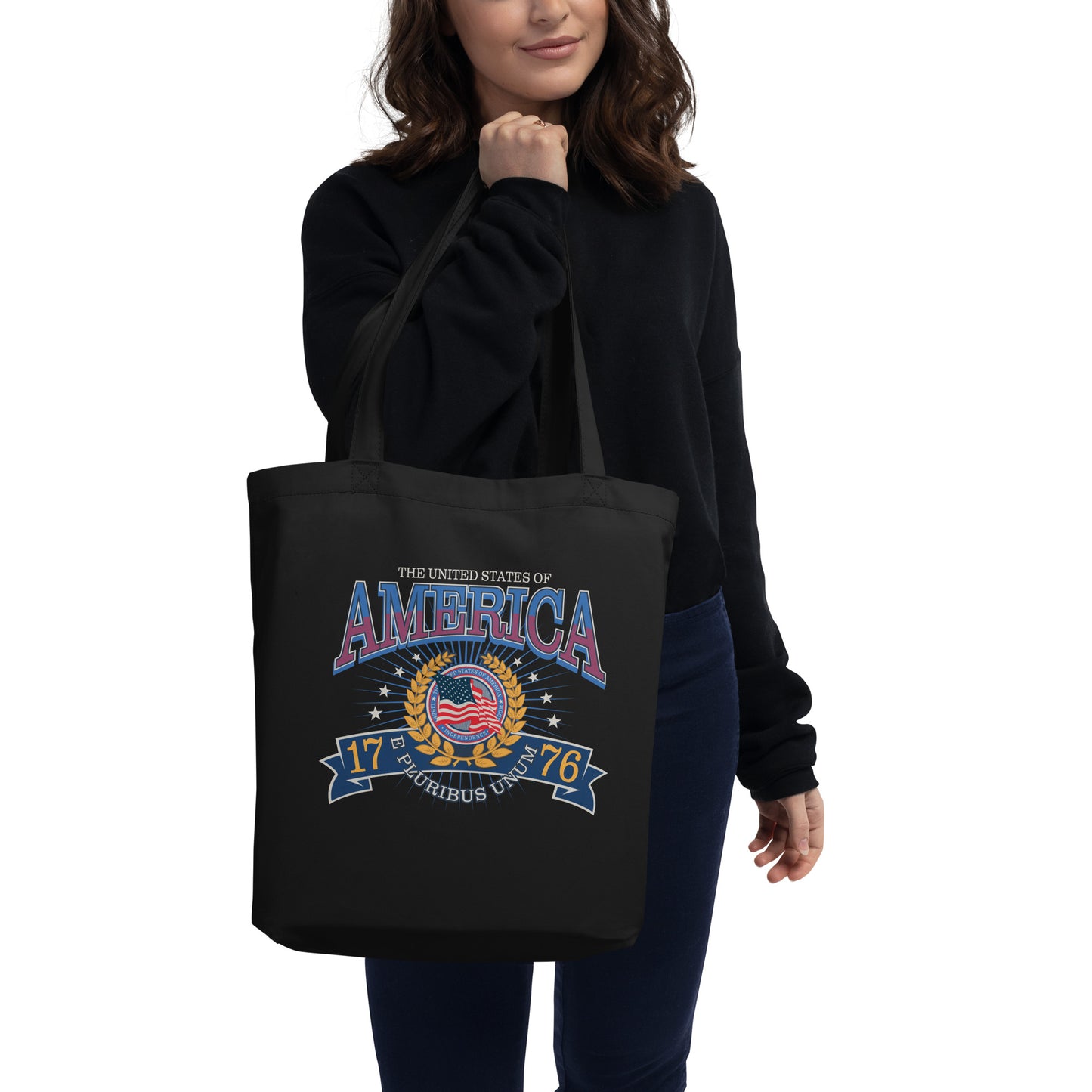 America Collegiate Tote Bag