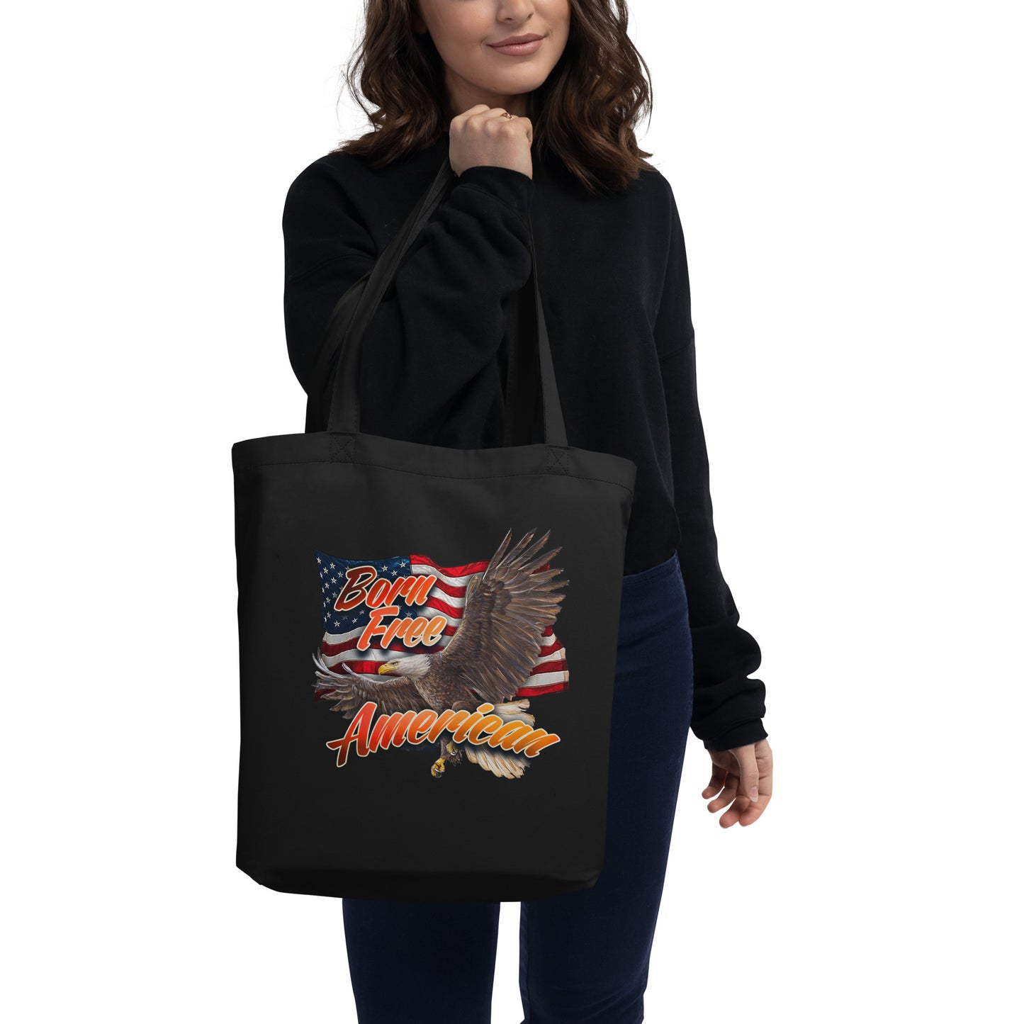 Born Free American Eagle Tote Bag