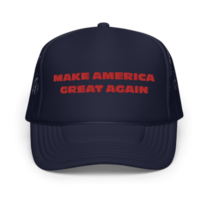 MAGA Embroidered Trucker Hat