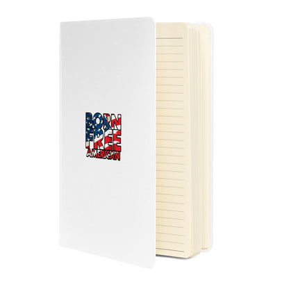 Born Free American (Flag) Hardcover Notebook