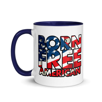 Born Free American (Flag) Coffee Mug