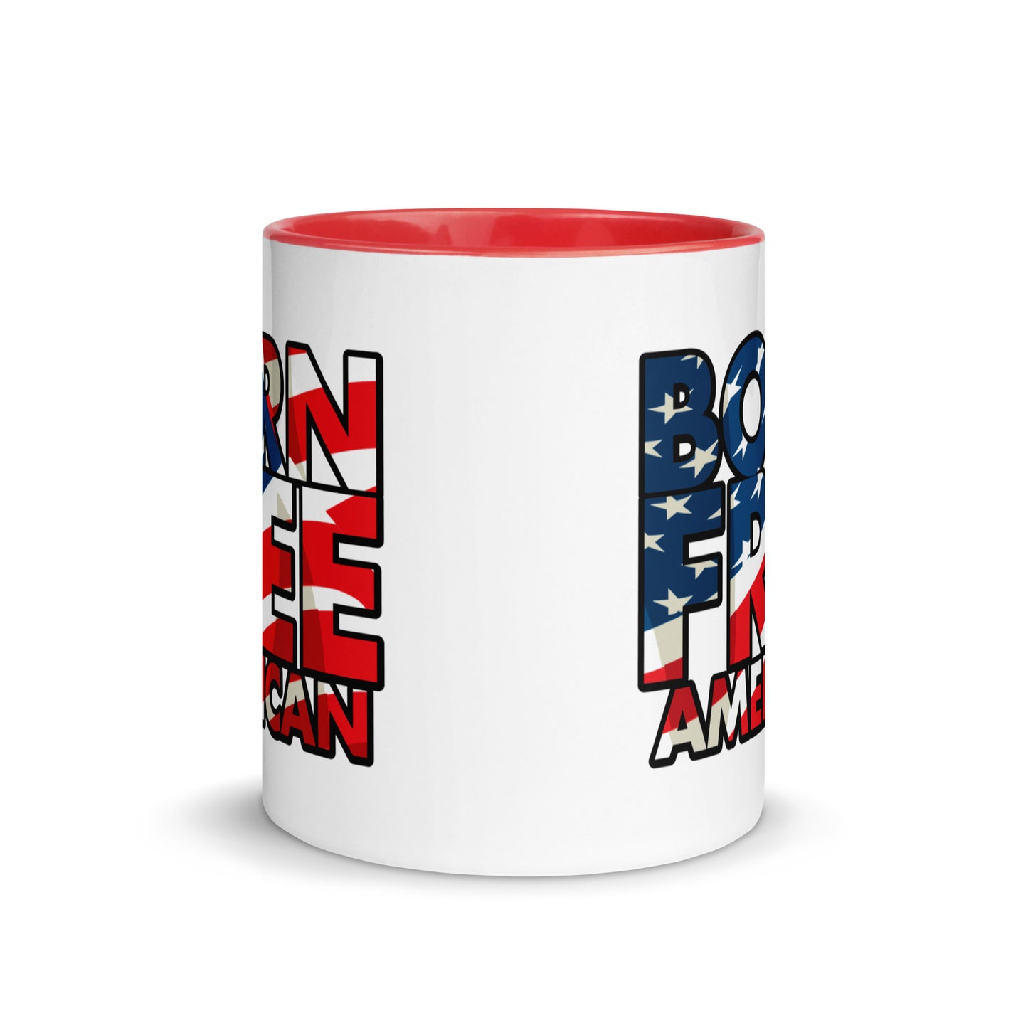 Born Free American (Flag) Coffee Mug