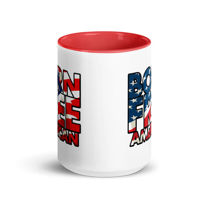 Born Free American (Flag) Coffee Mug